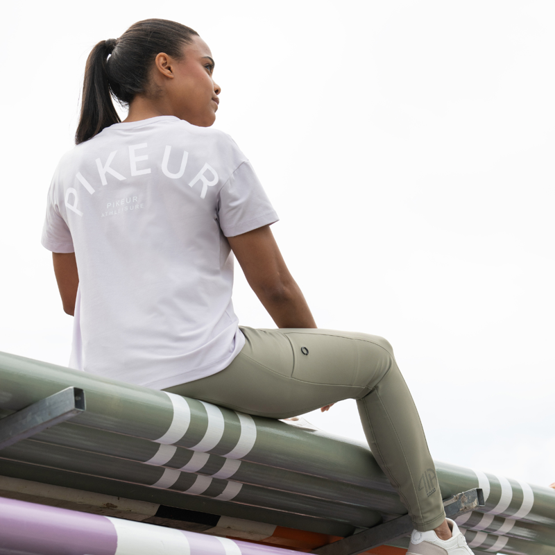 Pikeur Athleisure Ladies Oversized Shirt - Violet Breeze-5