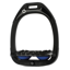 Flex-On Green Composite Stirrups - Inclined Ultra Grip - Black/Black/Dark Blue