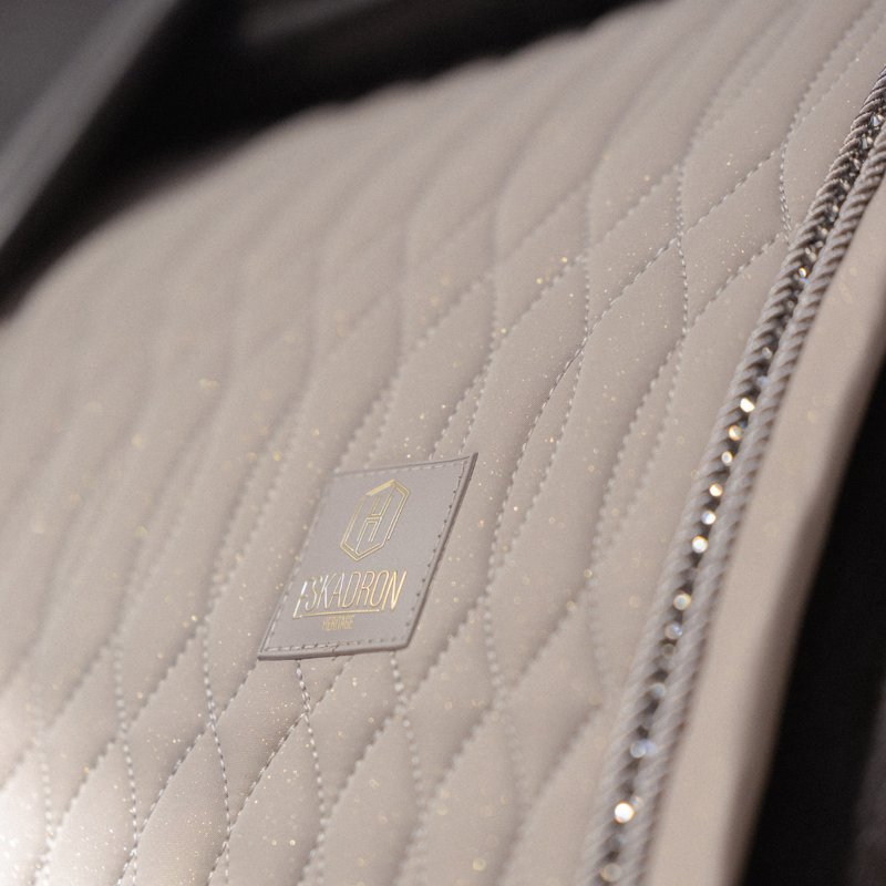 Eskadron Sparkle Crystal Saddlecloth Heritage AW26 - Ash-1