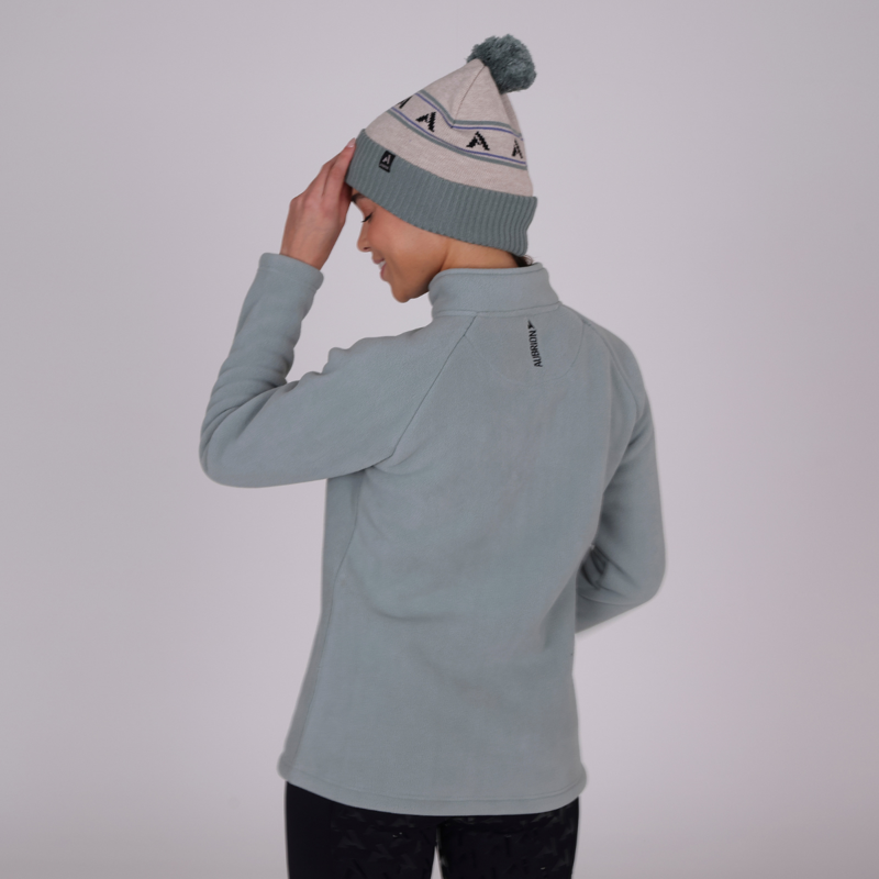 Aubrion React Half Zip Fleece - Sage-4