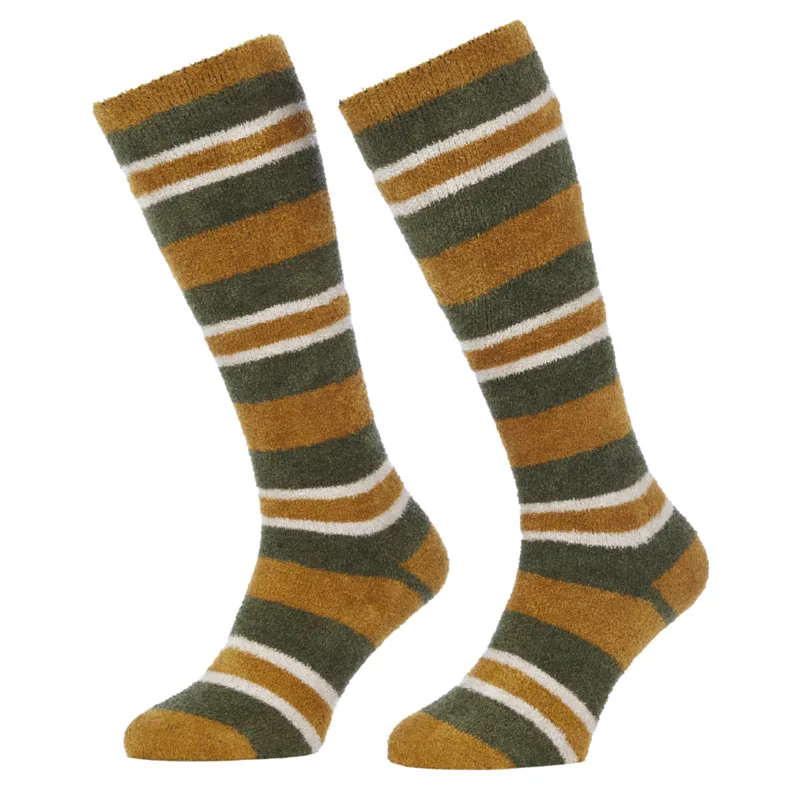 LeMieux Adult Sabrina Stripe Fluffy Socks -  Alpine