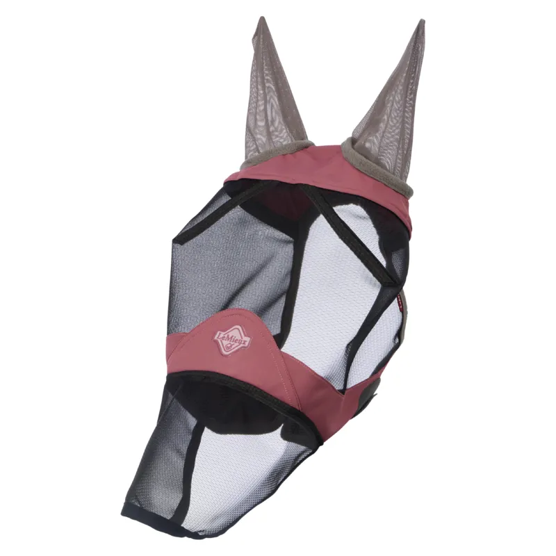 LeMieux Visor-Tek Full Fly Mask - Peony