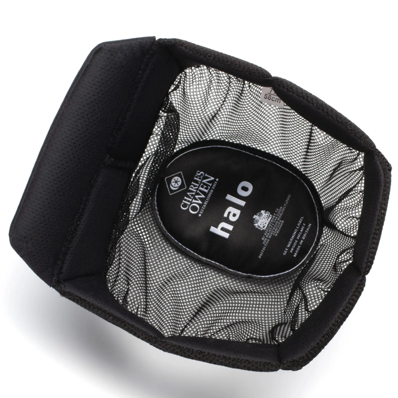 Charles Owen Halo Riding Hat Liner - Black