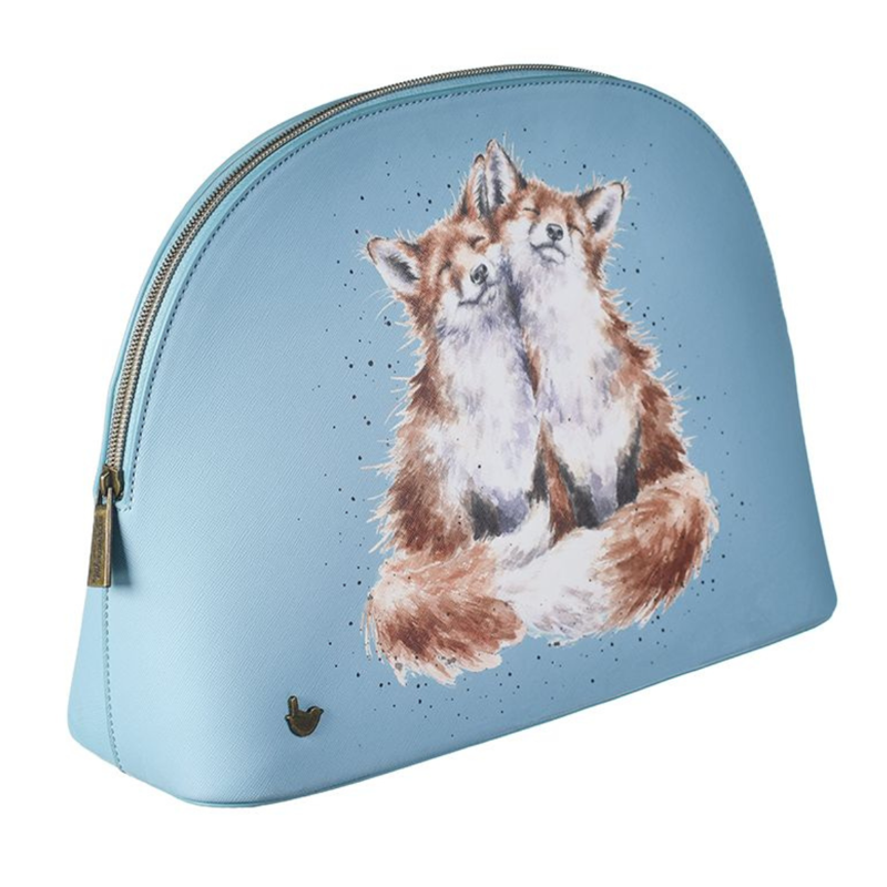 Wrendale Designs Large Fox Cosmetic Bag - Contentment-1