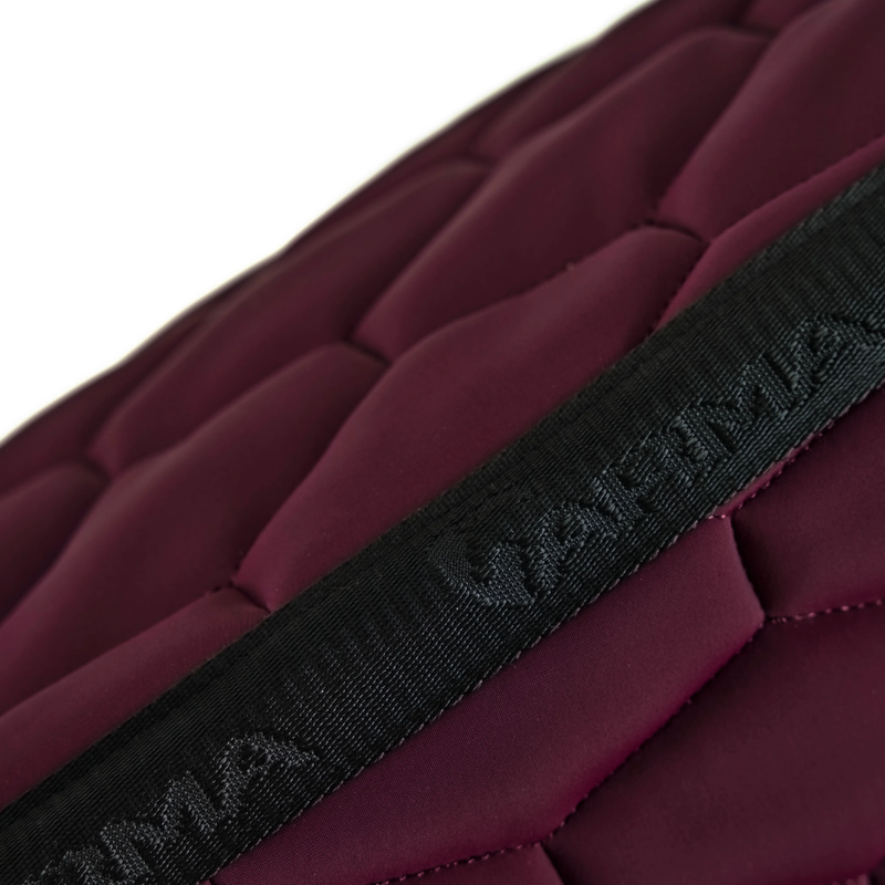 Shires Arma Eltar Dressage Saddlecloth - Black Cherry-3