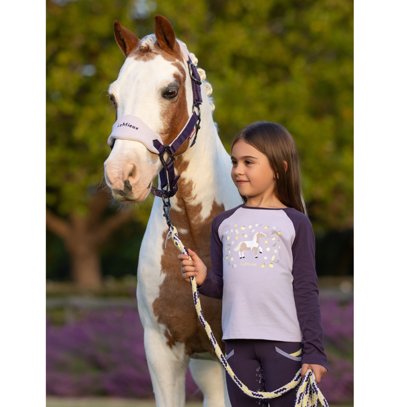 LeMieux Mini Vogue Headcollar and Leadrope - Juniper-1