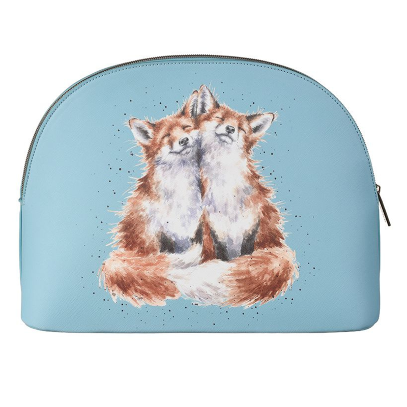 Wrendale Designs Large Fox Cosmetic Bag - Contentment-2