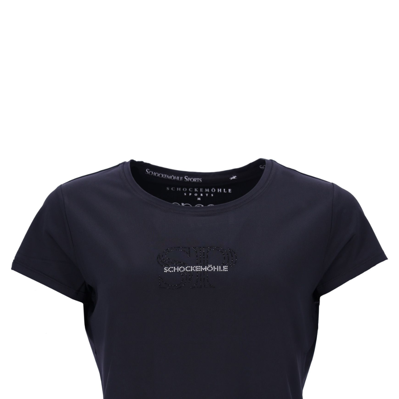 Schockemohle Ladies SPNola Style T-Shirt - Black-2