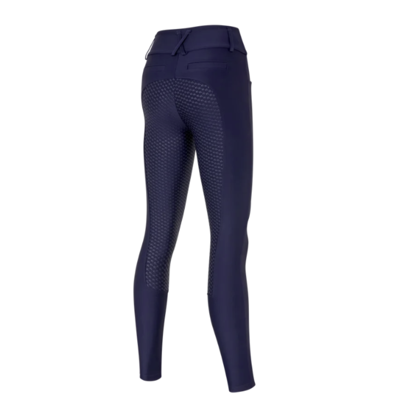 Kingsland KLKristin Ladies A Shape F-Grip Pull Up Breeches - Evening Blue-1