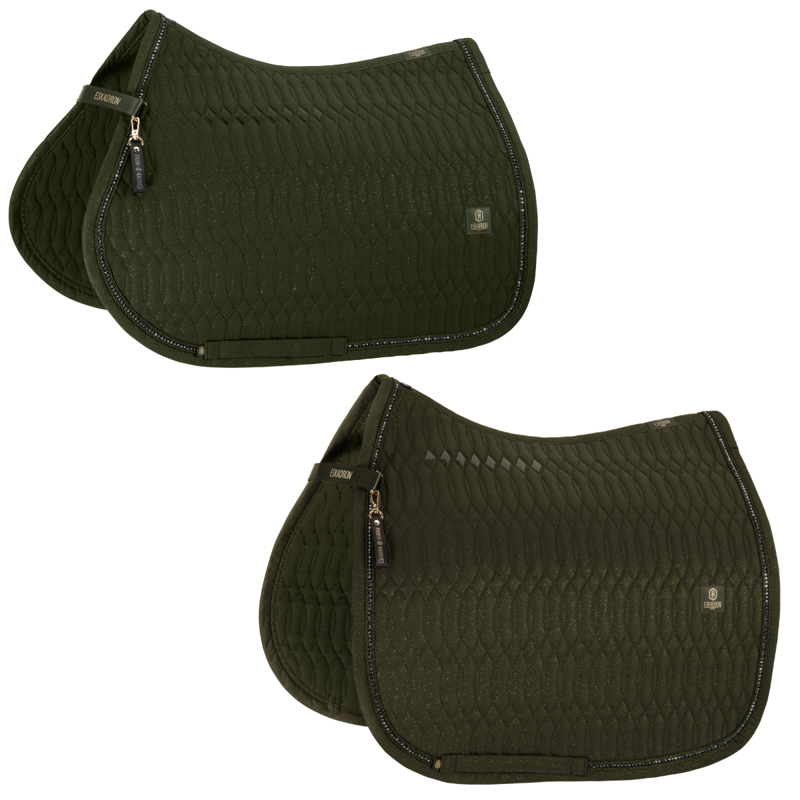 Eskadron Sparkle Crystal Saddlecloth Heritage AW26 - Deep Moss