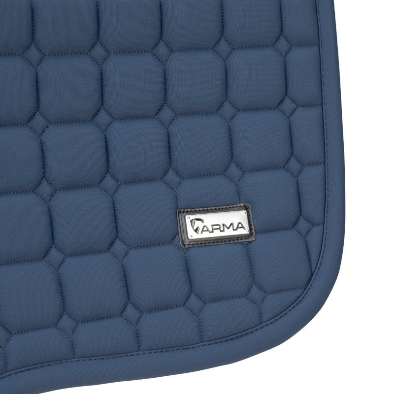 Shires ARMA Elegance 1.0 Jump Saddlecloth - Navy-1
