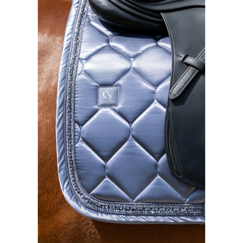 Eskadron Satin Frills Saddlecloth Classic Sports SS26 - Orchid-3