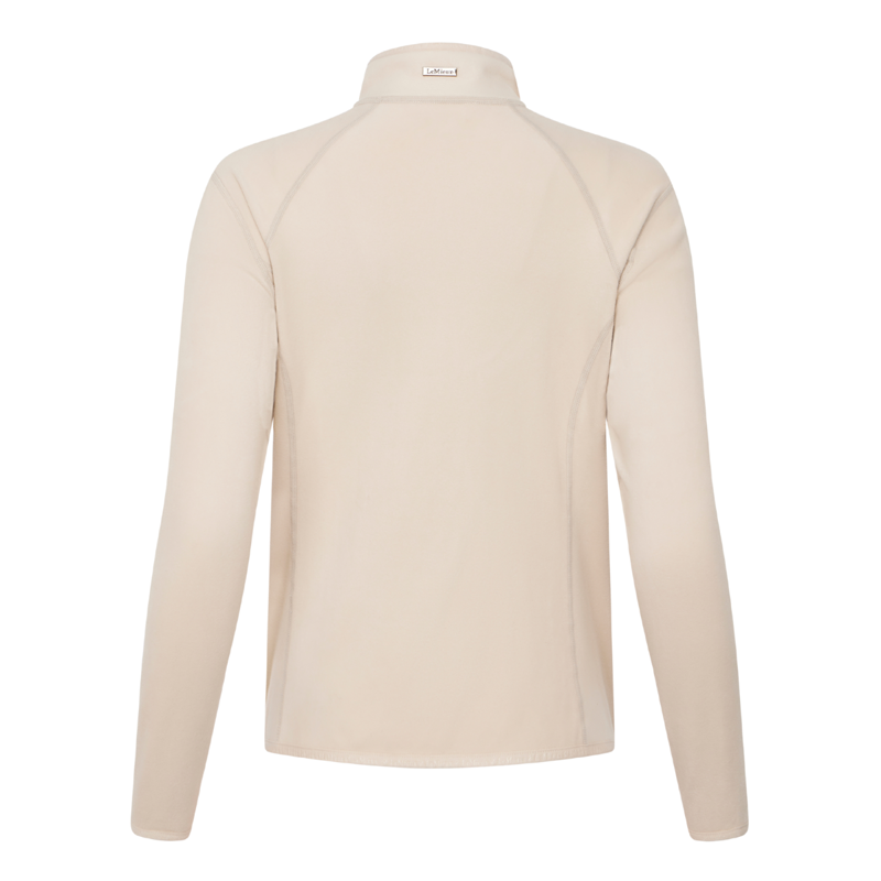 LeMieux Ladies Faye Fleece Zip Through - Stone-2
