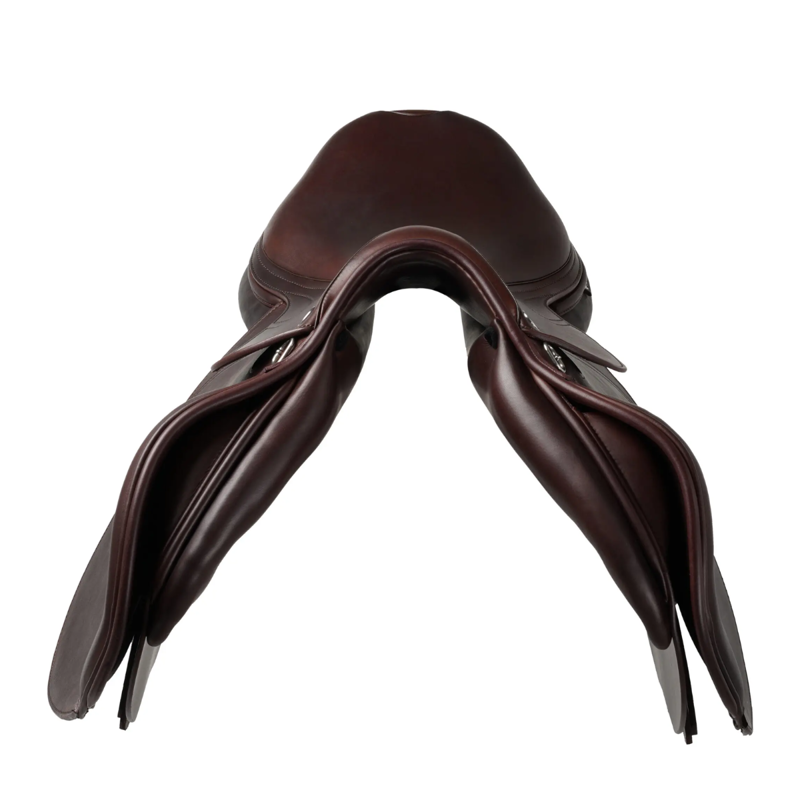 Prestige X-Meredith Double Flap Jump Saddle - Tabacco-2