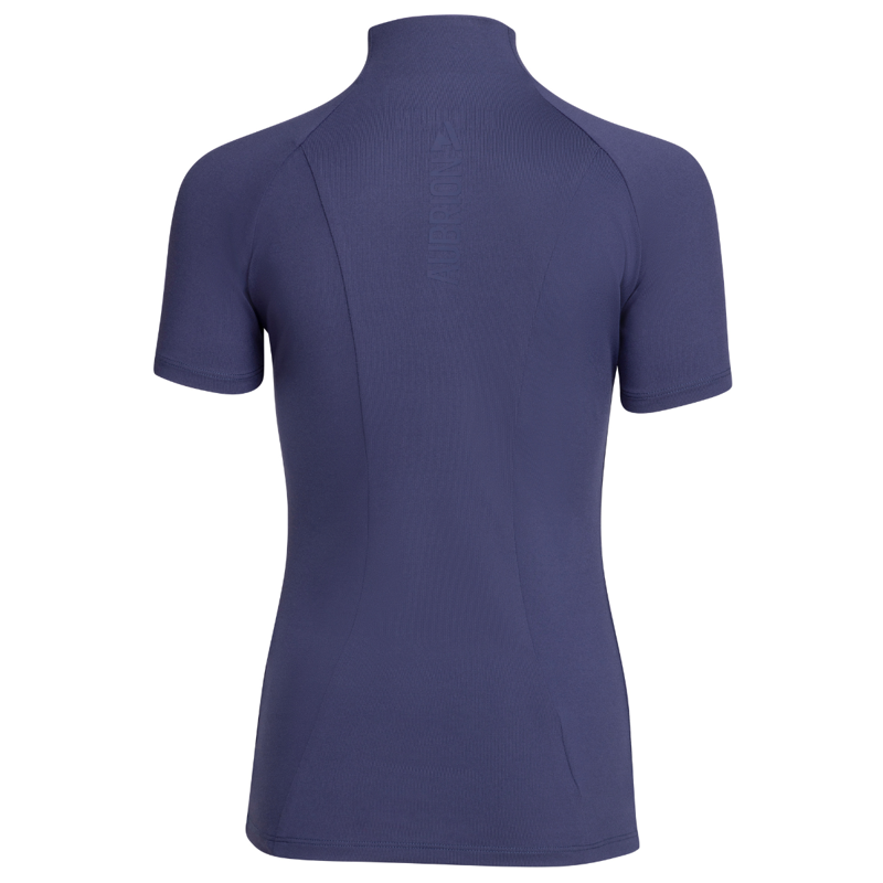 Aubrion Young Rider React Short Sleeve Base Layer -  Midnight-1