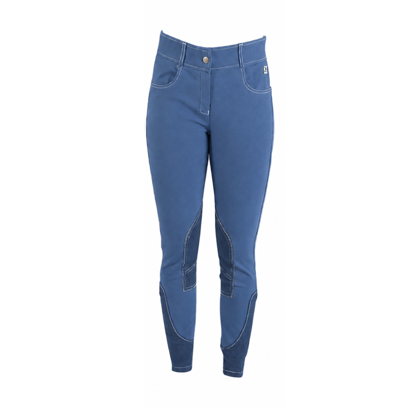 John Whitaker Lvy Ladies Self Seat Breeches - Royal Blue