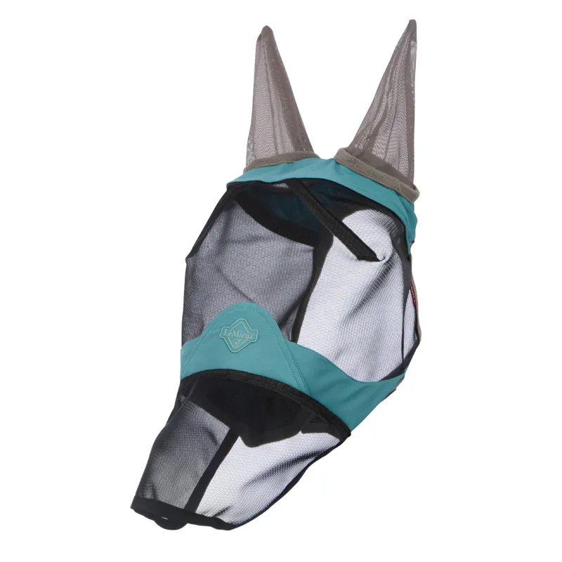 LeMieux Visor-Tek Full Fly Mask - Lagoon