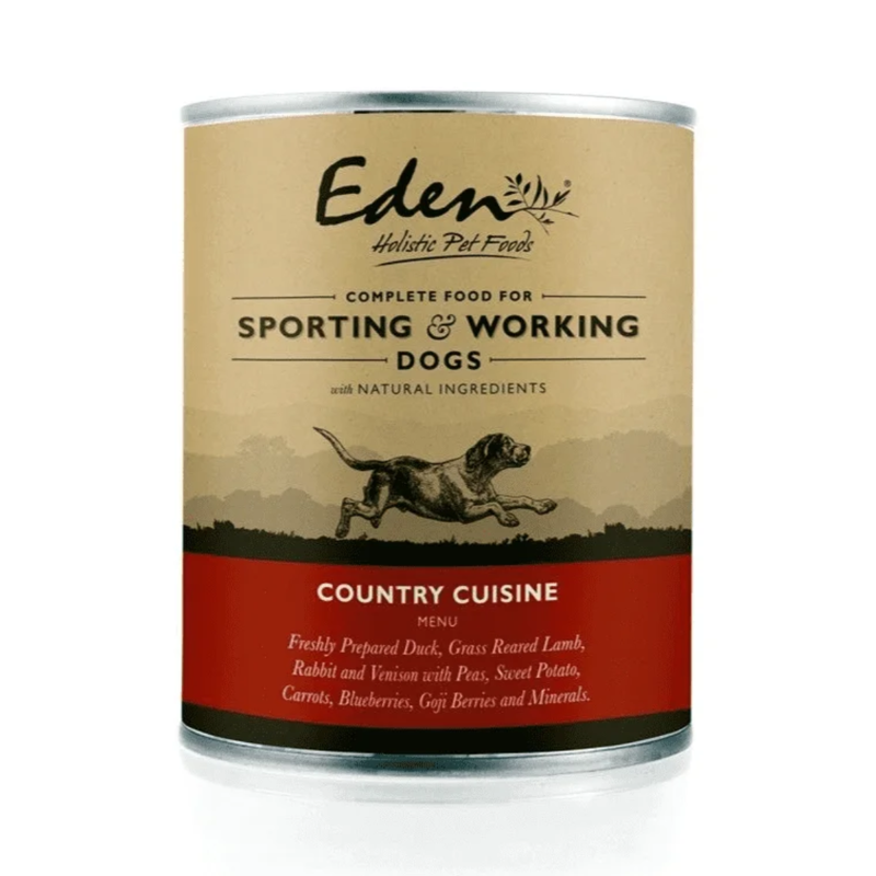 Eden Wet Food for Sporting and Working Dogs Country Cuisine 400g
