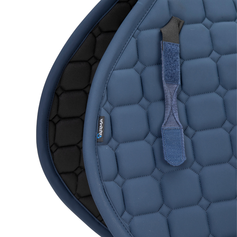 Shires ARMA Elegance 1.0 Jump Saddlecloth - Navy-2