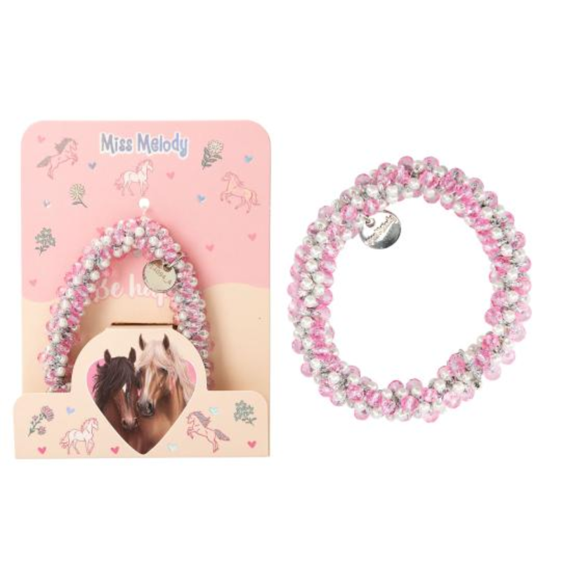 Miss Melody Hair-Bracelet With Beads - Assorted-2
