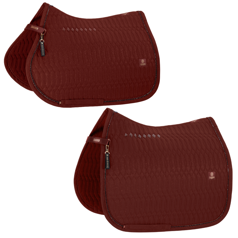 Eskadron Sparkle Crystal Saddlecloth Heritage AW26 - Merlot