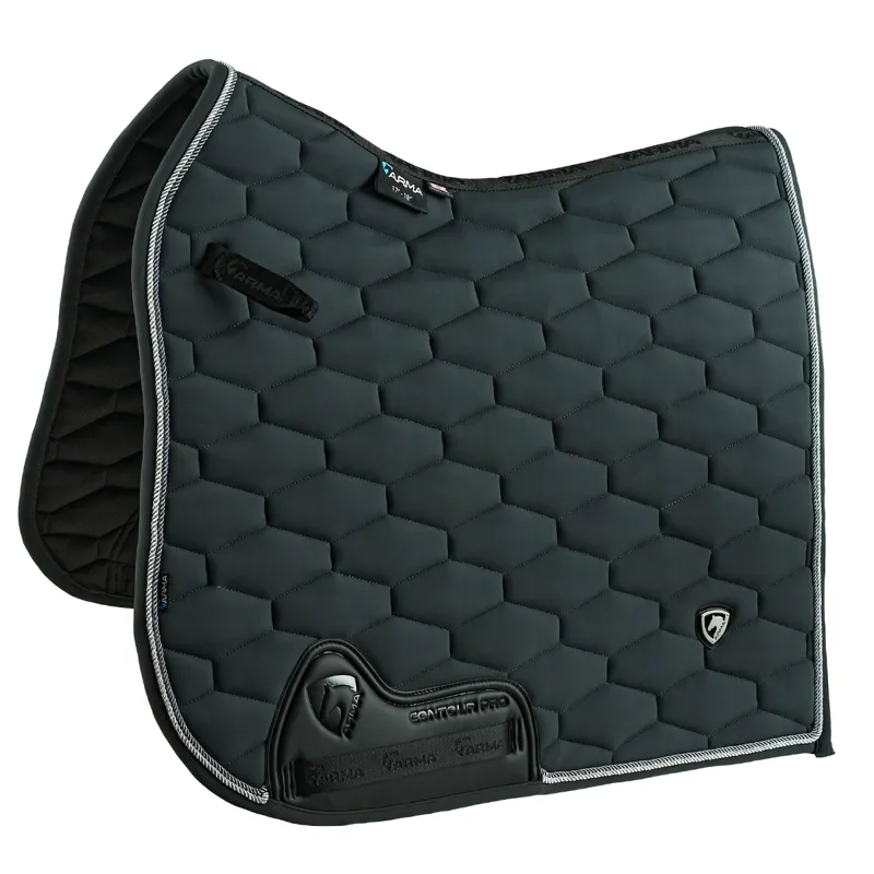 Shires Arma Eltar Dressage Saddlecloth - Grey