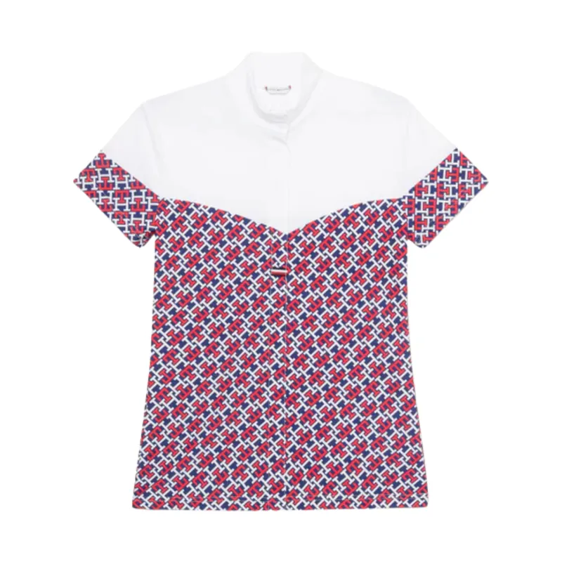 Tommy Hilfiger Madison Short Sleeve Show Shirt Monogram - Multi