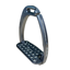 Tech Venice Sloped Evo Swarovski Safety Stirrup - Titanium