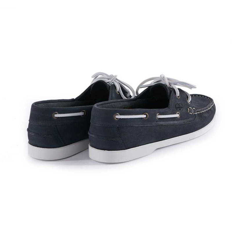Le Chameau Women's Galion Nubuck Femme Deck Shoes - Navy-2
