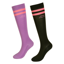 Kentucky Striped Socks 2 Pack - Purple/Dark Green