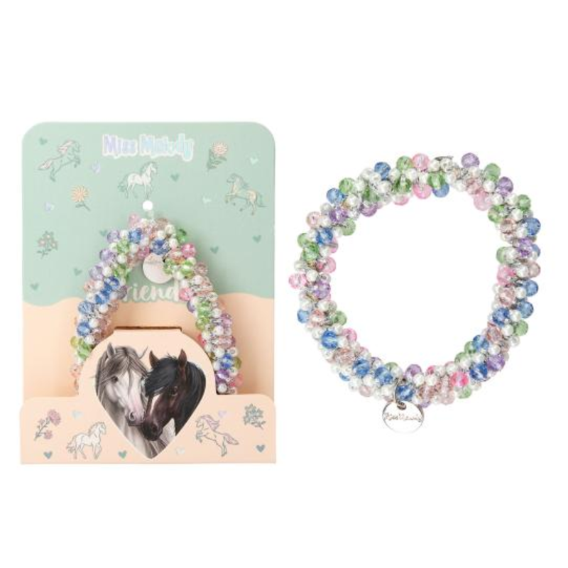Miss Melody Hair-Bracelet With Beads - Assorted-3