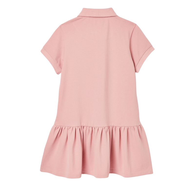 Joules Girls' Orla Polo Shirt Dress - Pink-1