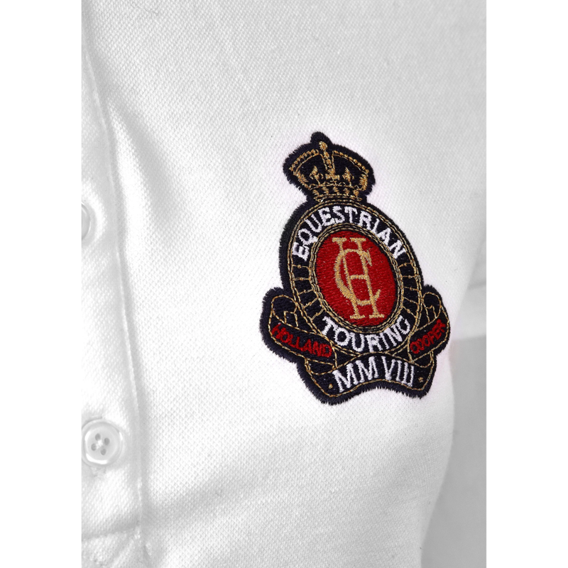 Holland Cooper Team Polo Shirt - White-7