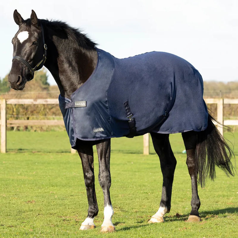 Hy StormX Empra Salient Cooler Fleece Rug - Navy-2