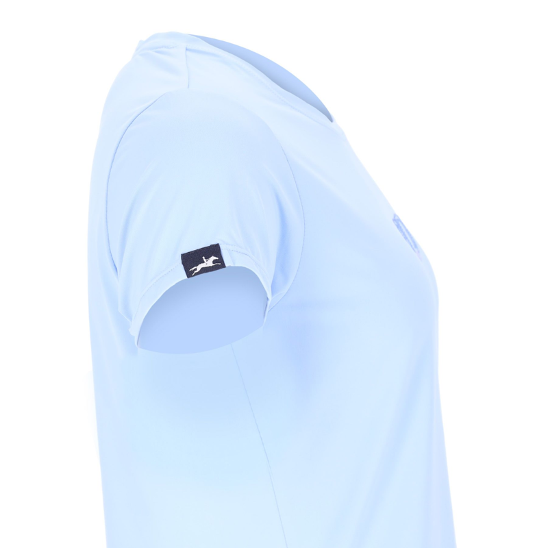 Schockemohle Ladies SPNola Style T-Shirt - Sky Blue-3