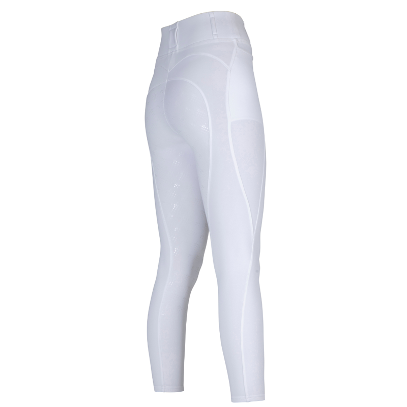 Aubrion Optima PX Riding Tights - White-1