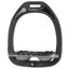 Flex-On Green Composite Stirrups - Inclined Ultra Grip - Black/Grey/Grey