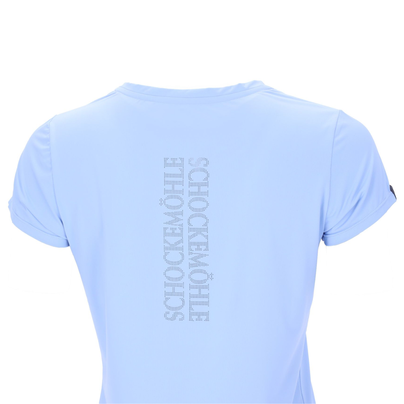 Schockemohle Ladies SPNola Style T-Shirt - Sky Blue-2