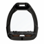 Flex-On Safe-On Inclined Ultra-Grip Stirrups - Black/Black/Brown