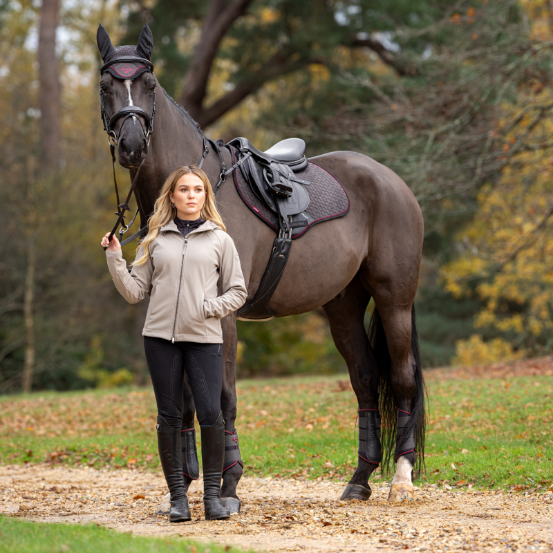 LeMieux Charlotte Soft Shell Jacket - Ash-10