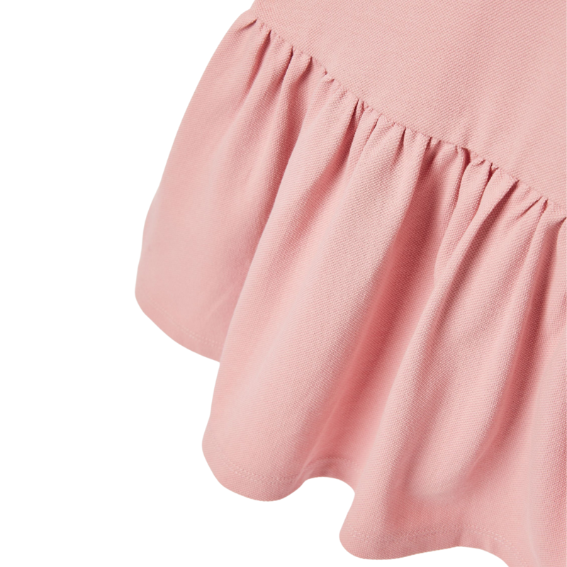 Joules Girls' Orla Polo Shirt Dress - Pink-4