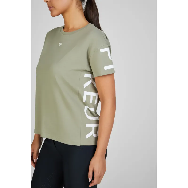 Pikeur Athleisure Ladies Oversized Shirt - Light Moos-1