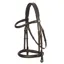 LeMieux Arika Cavesson Bridle - Brown/Silver
