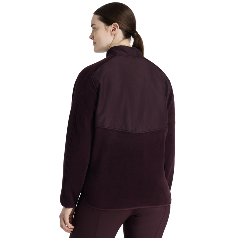 LeMieux Clara Hybrid Fleece - Damson-1