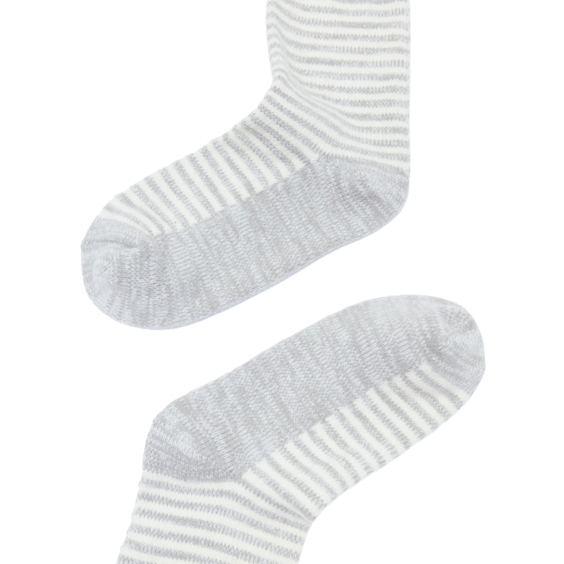 Joules Ladies Toasty Stripe Socks - Grey-1