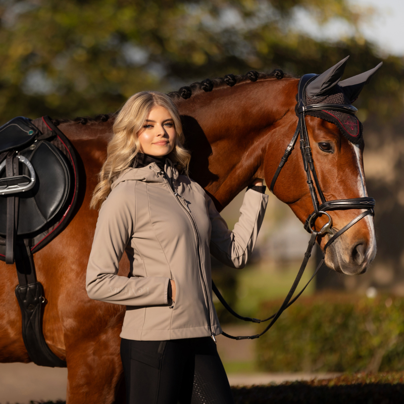 LeMieux Charlotte Soft Shell Jacket - Ash-8