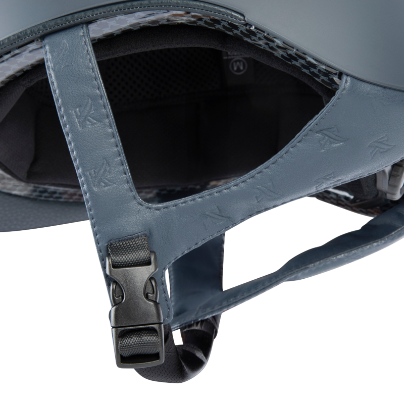 Karben Amity Leather Riding Hat - Navy-11