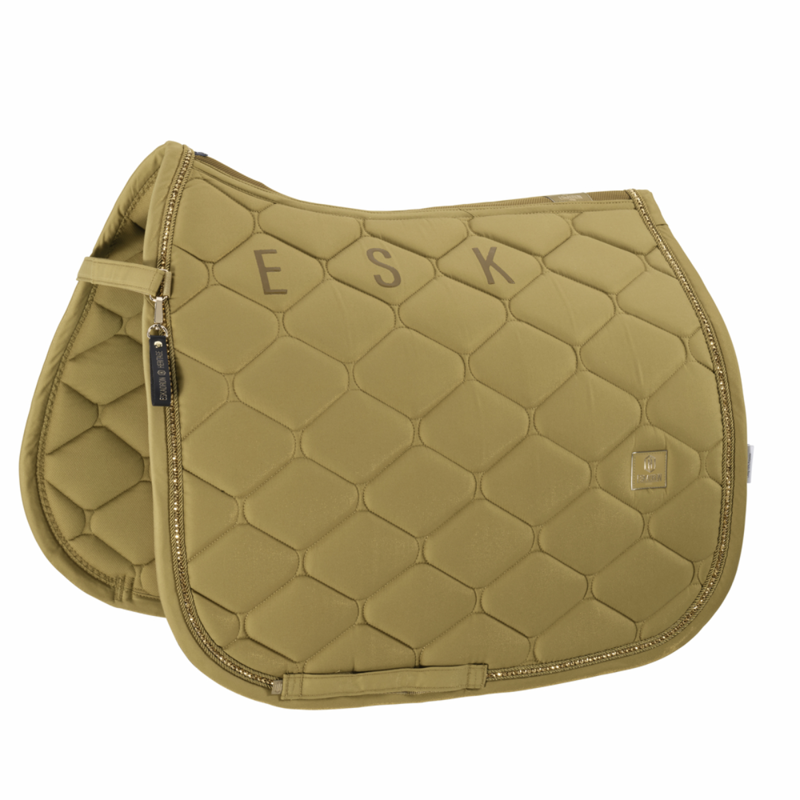 Eskadron Glam Crystal Saddlecloth Heritage AW25 - Cardamom-1
