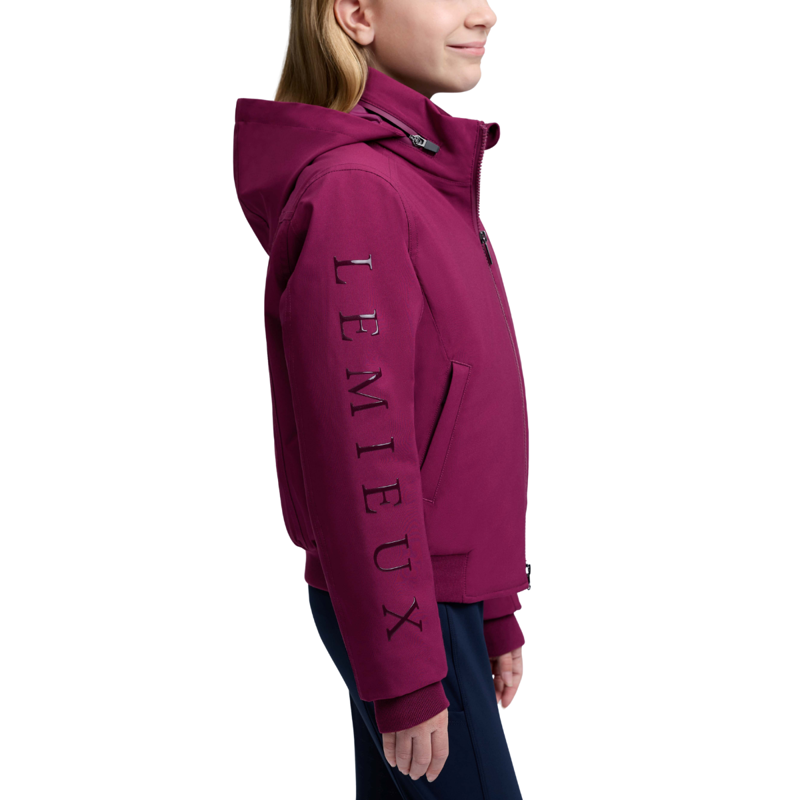LeMieux Young Rider Clarissa Crew Jacket - Blackberry-3