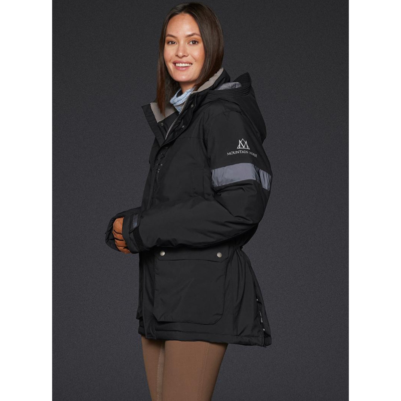 Mountain Horse Ladies Galaxy Parka - Black-2